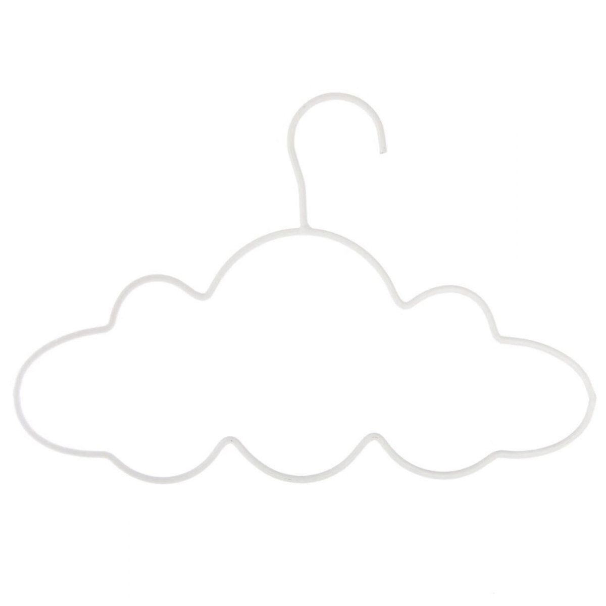 Cintre en forme de nuage - 3 pièces blanc, ATMOSPHERA