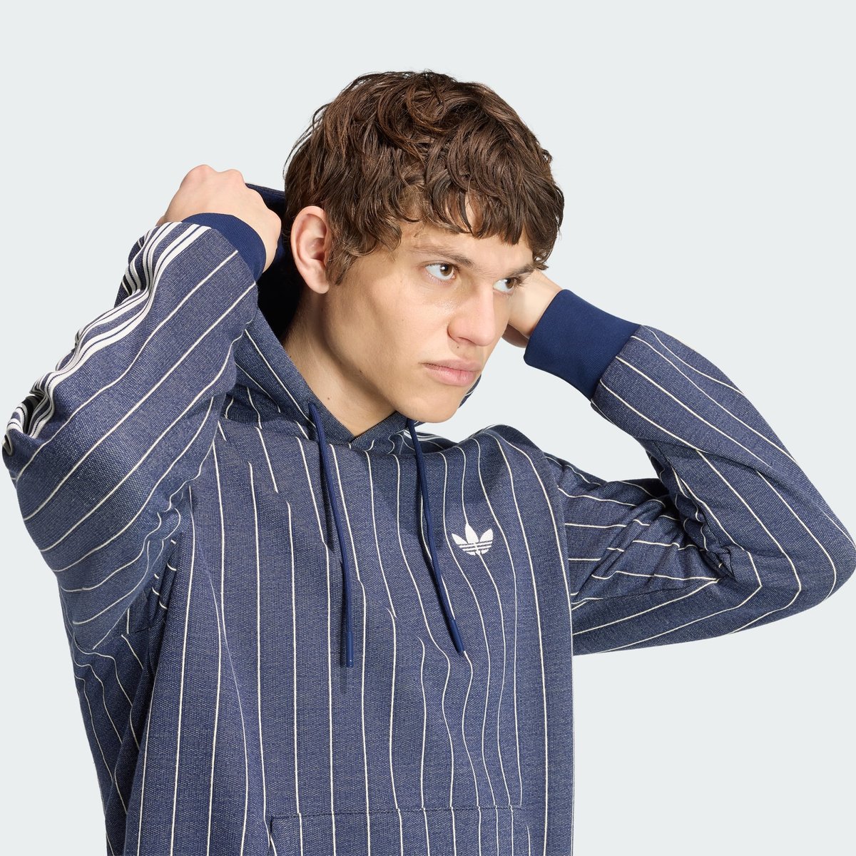 Hoodie Fines Rayures Hoodie Fines Rayures night indigo, adidas Originals