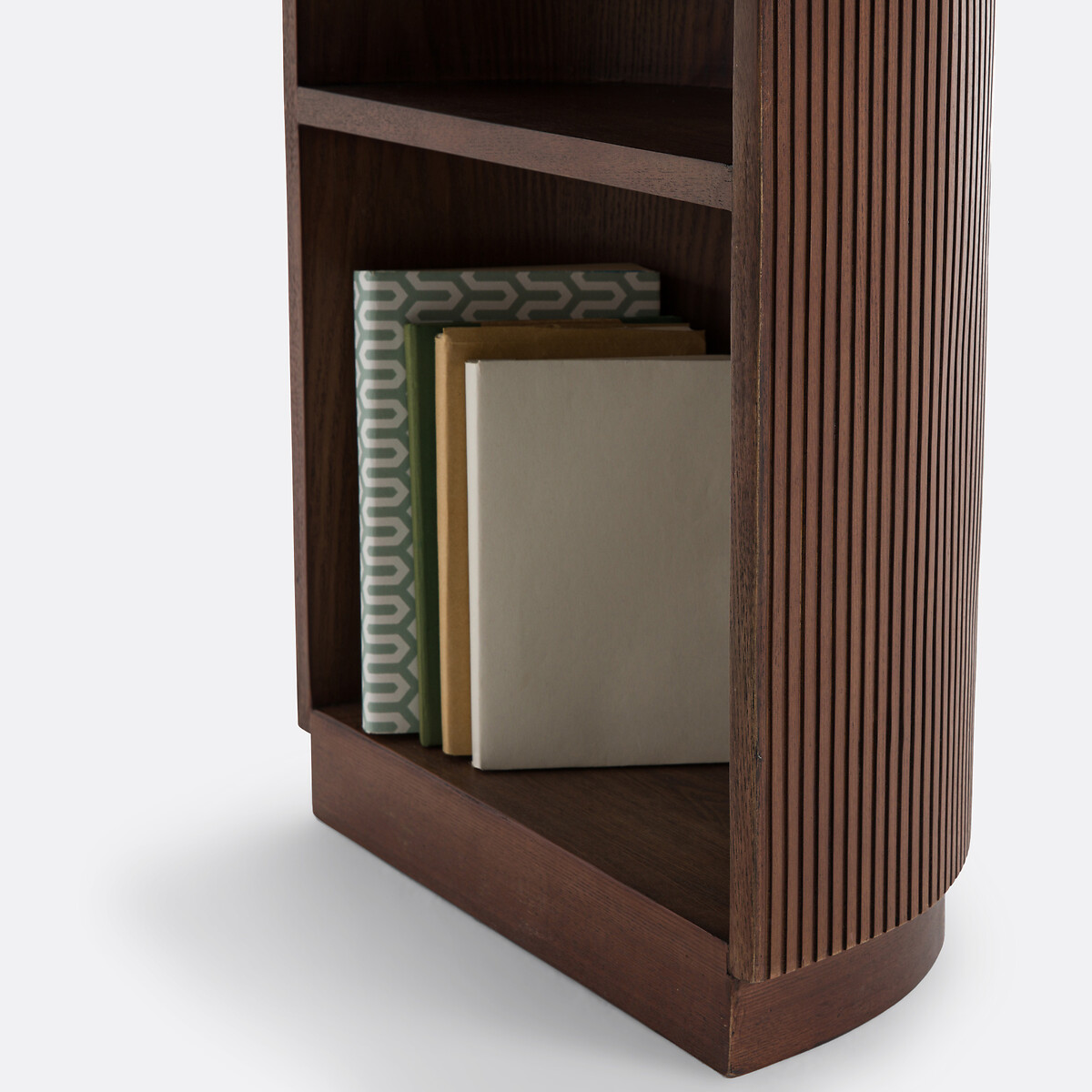Fratti Desk with 4 Storage Compartments walnut/green, LA REDOUTE INTERIEURS