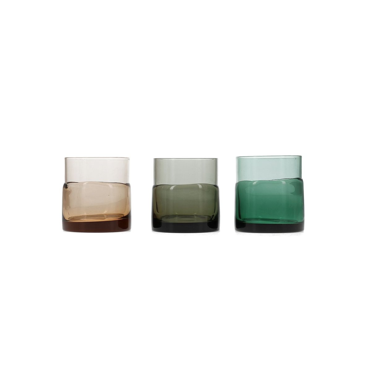Lot de 2 Verre À Boire MONO gris, SP COLLECTION
