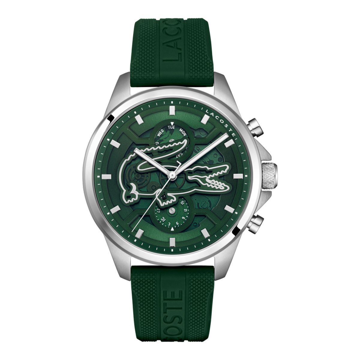 Montre Analogique ARTHOR argenté vert vert, LACOSTE