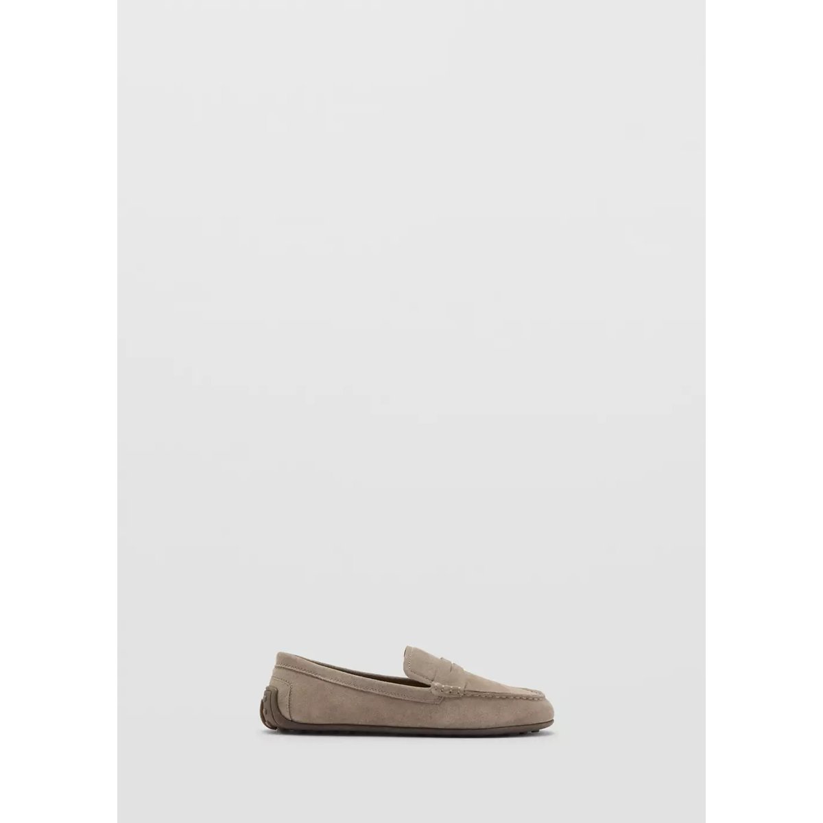 Mocassins cuir sable, MANGO KIDS
