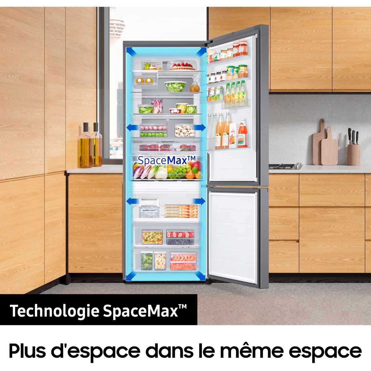 Réfrigérateur combiné RB50DG602ES9 couleur unique, SAMSUNG