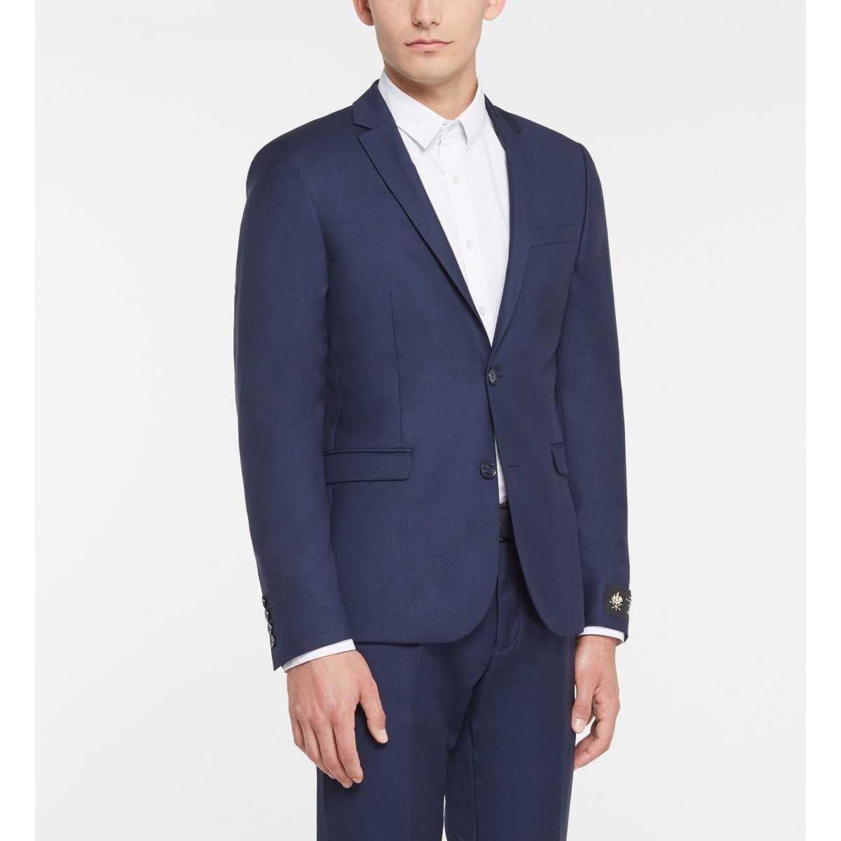 Veste de costume lafayette slim en laine bleu marine, COMPTOIR GL