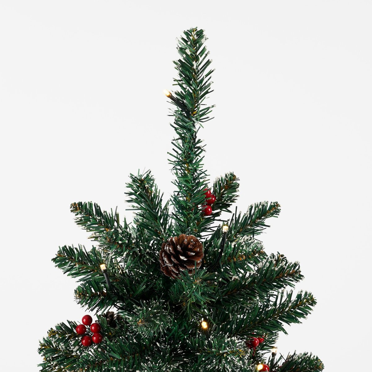 Sapin de Noël artificiel avec LED CRESTON vert, BLACK BOX TREES