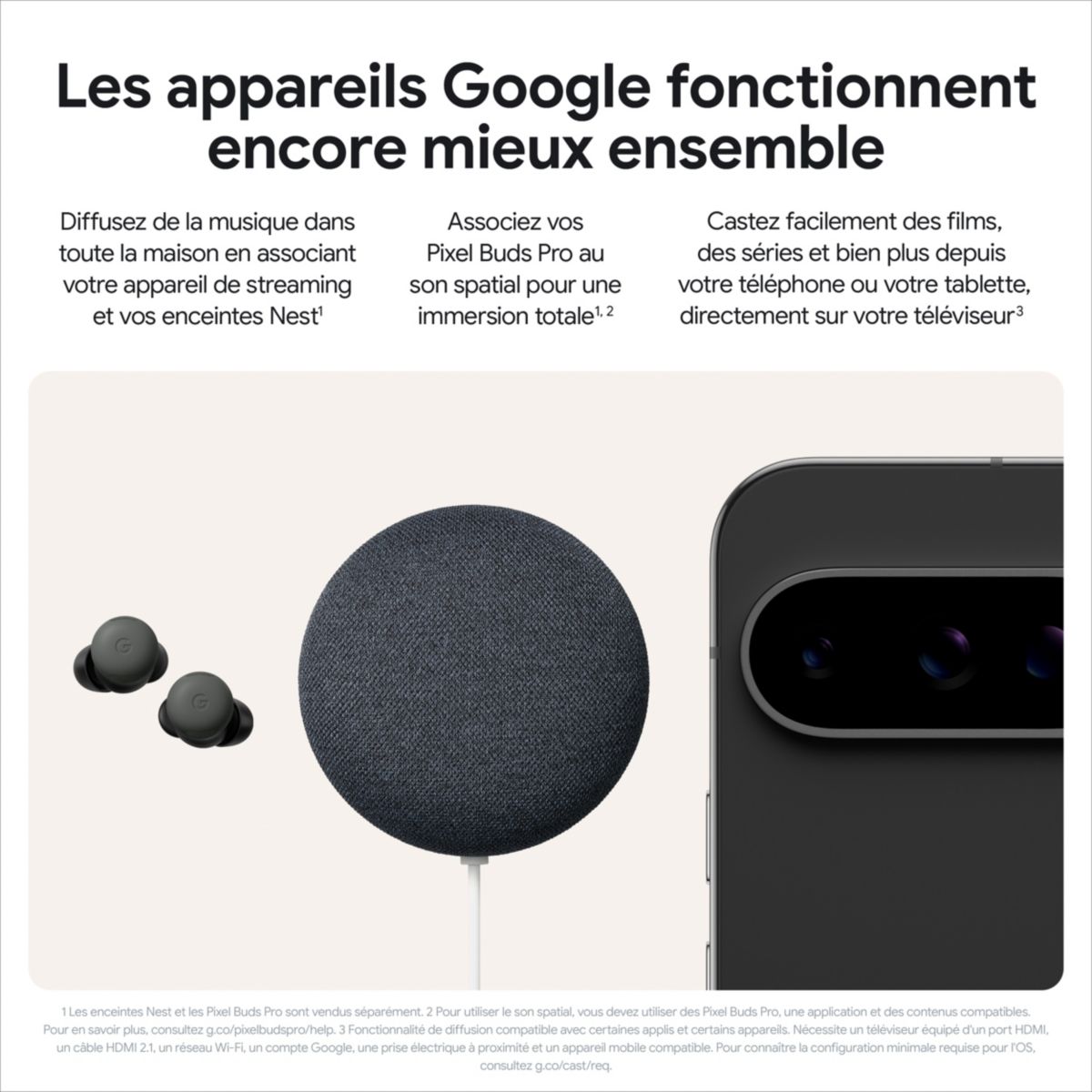 Passerelle multimédia TV Streamer 4K couleur unique, GOOGLE