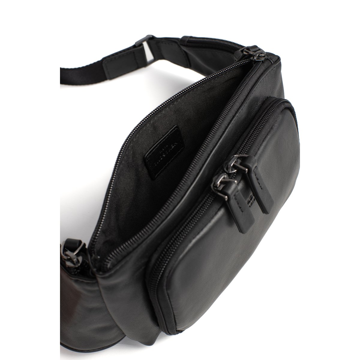 Sac banane SOFT STUDIO noir, HEXAGONA