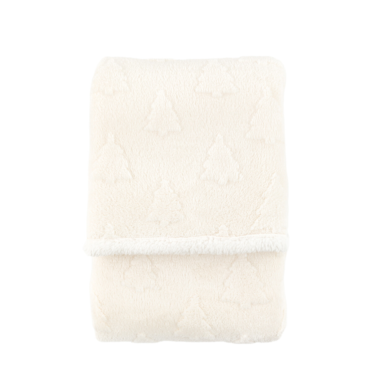 Winterglow Christmas Tree Sherpa Throw brown              , ÉDITÉ