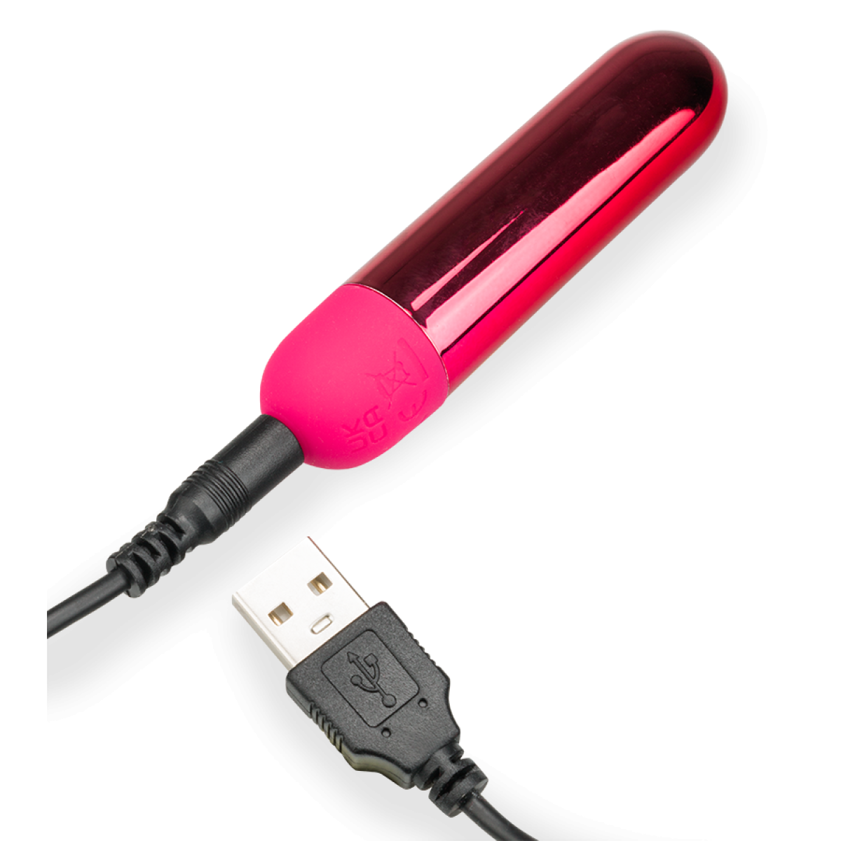 Mini vibromasseur rechargeable 10 modes Evanescence rouge, LOVE AND VIBES