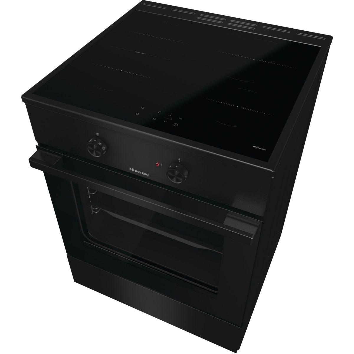 Cuisinière induction HEIT6A40BG couleur unique, HISENSE