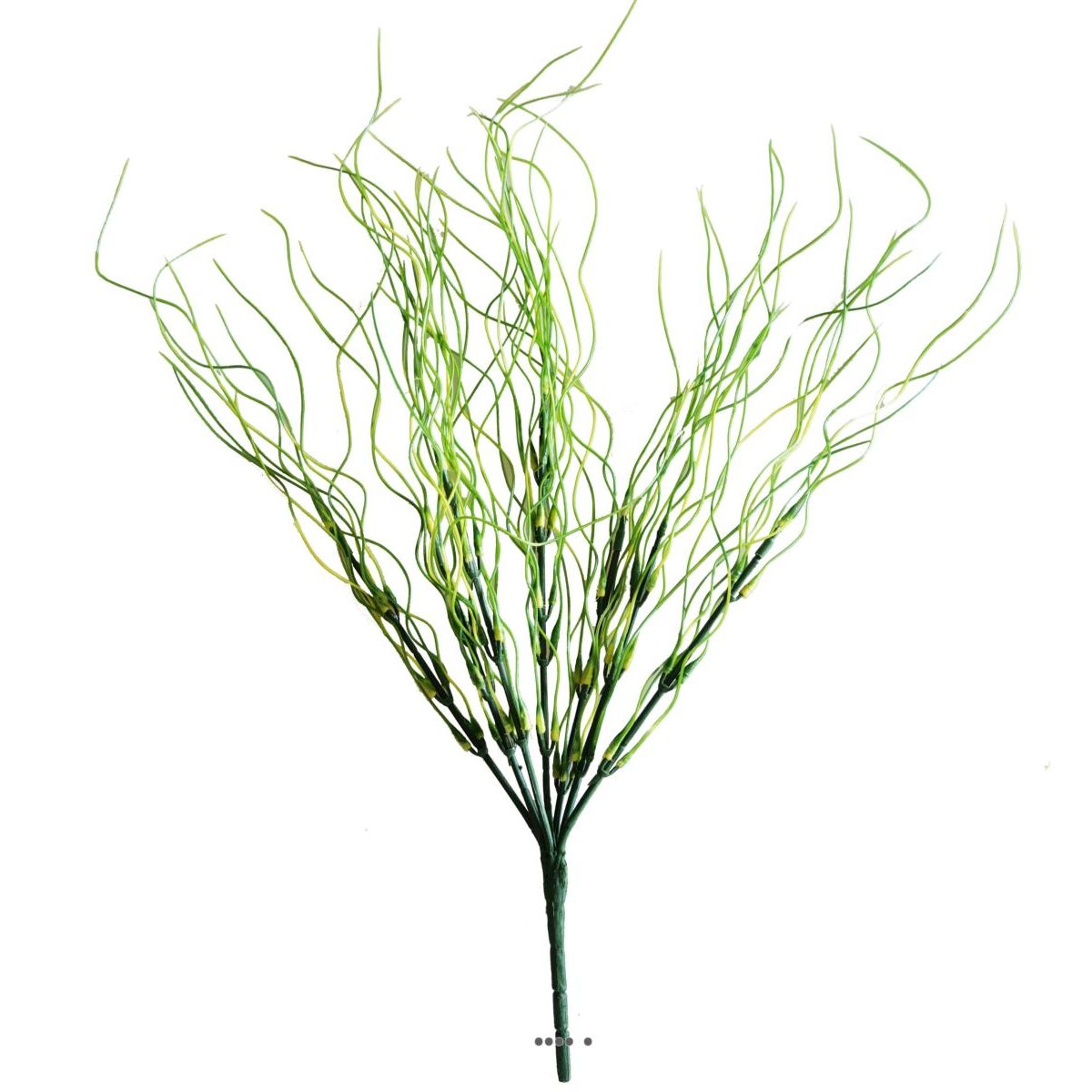 Herbe folle artificielle vert-jaune en piquet v002239, ARTIFICIELLES