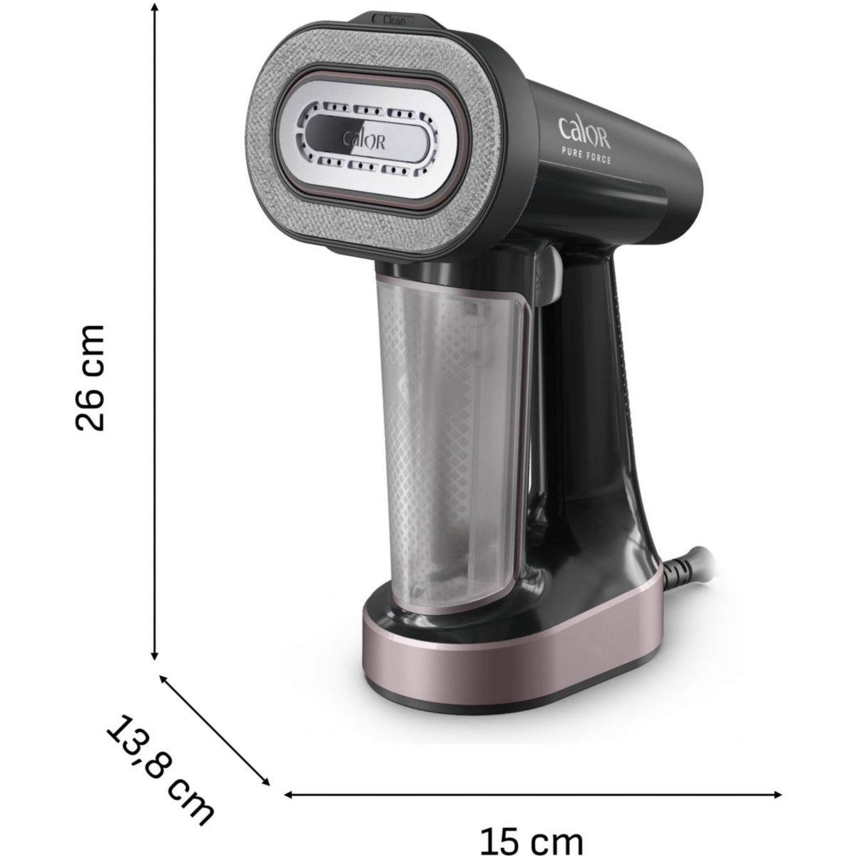 Défroisseur vapeur DT8765C0 Pure Force 3 en 1 couleur unique, CALOR