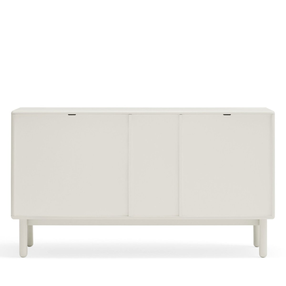 Buffet 1 porte 3 tirois en bois L136,8cm- CORVO blanc, TEULAT