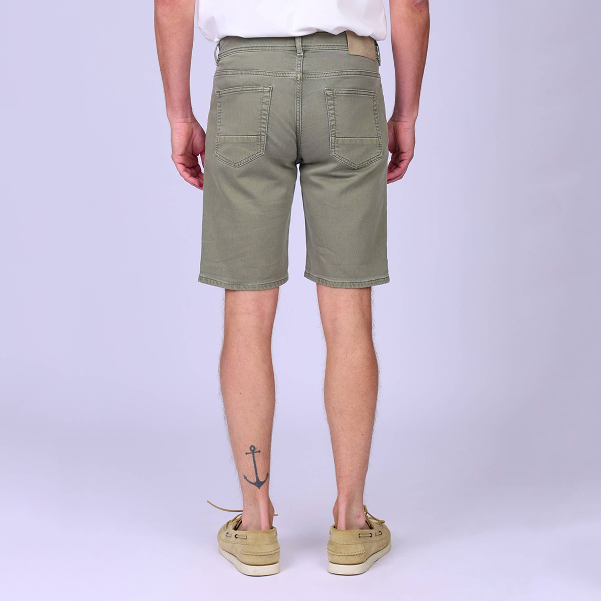 Bermuda joggjean kaki, MISE AU GREEN