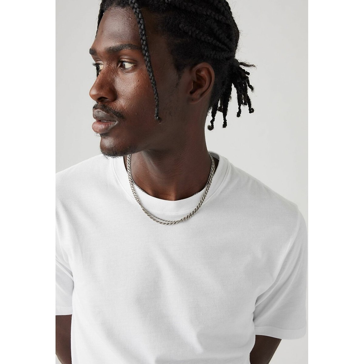 Lote de 2 t-shirts slim, gola redonda branco, LEVI'S