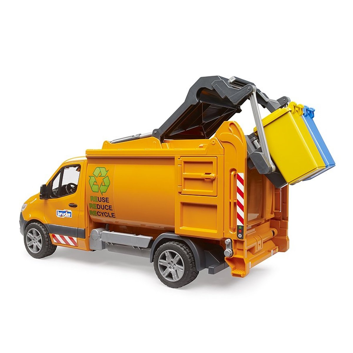 MB Sprinter gestion des déchets municipaux orange, BRUDER
