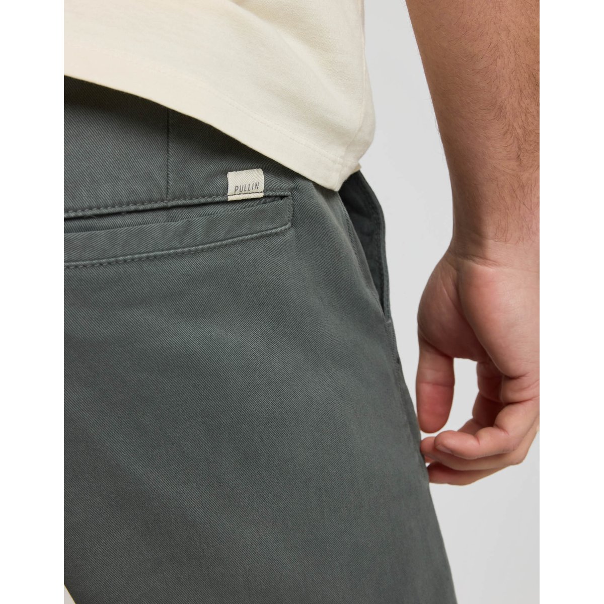 PANTALON CHINO 50 gris clair, PULLIN