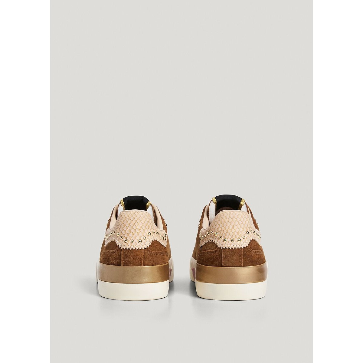 Milan West Low Top Trainers camel, PEPE JEANS