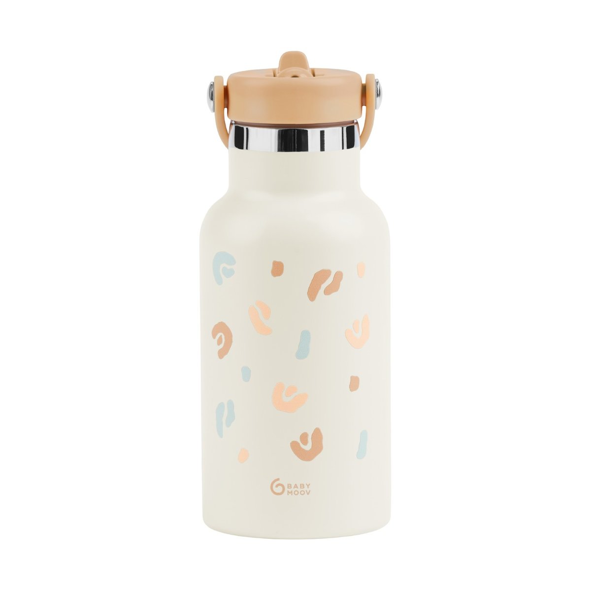 Gourde isotherme inox little explorer beige, BABYMOOV