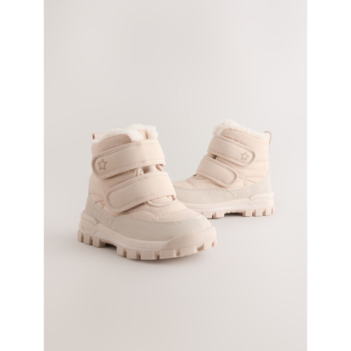 Bottines imperméables à scratch naturel, NEXT