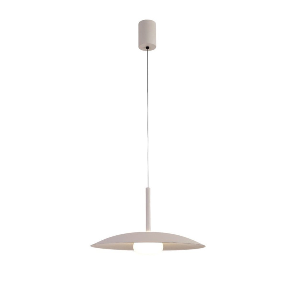 Suspension cuisine blanche réglable à led LIDIA blanc, MILLUMINE