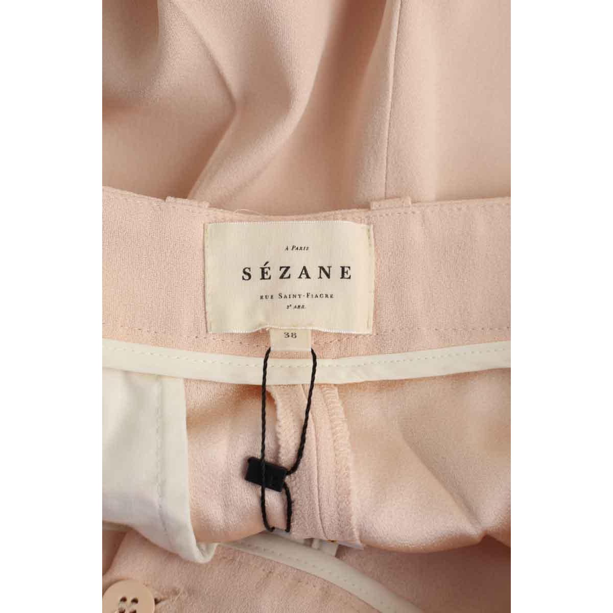 Pantalon droit - Très Bon État rose, SEZANE