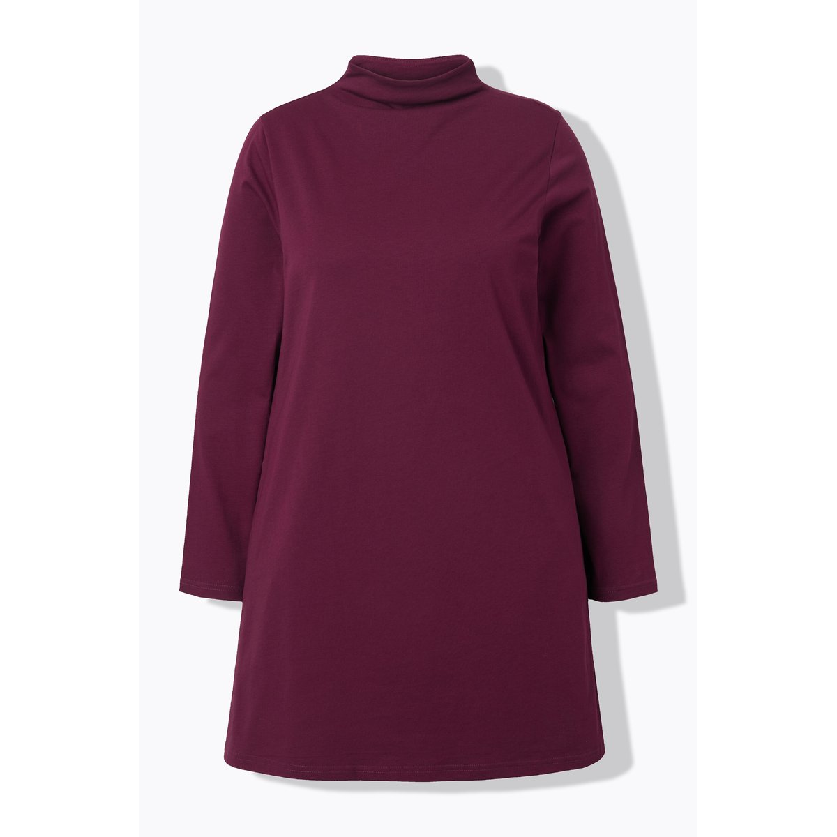 T-shirt long avec poches rouge vin foncé, ULLA POPKEN