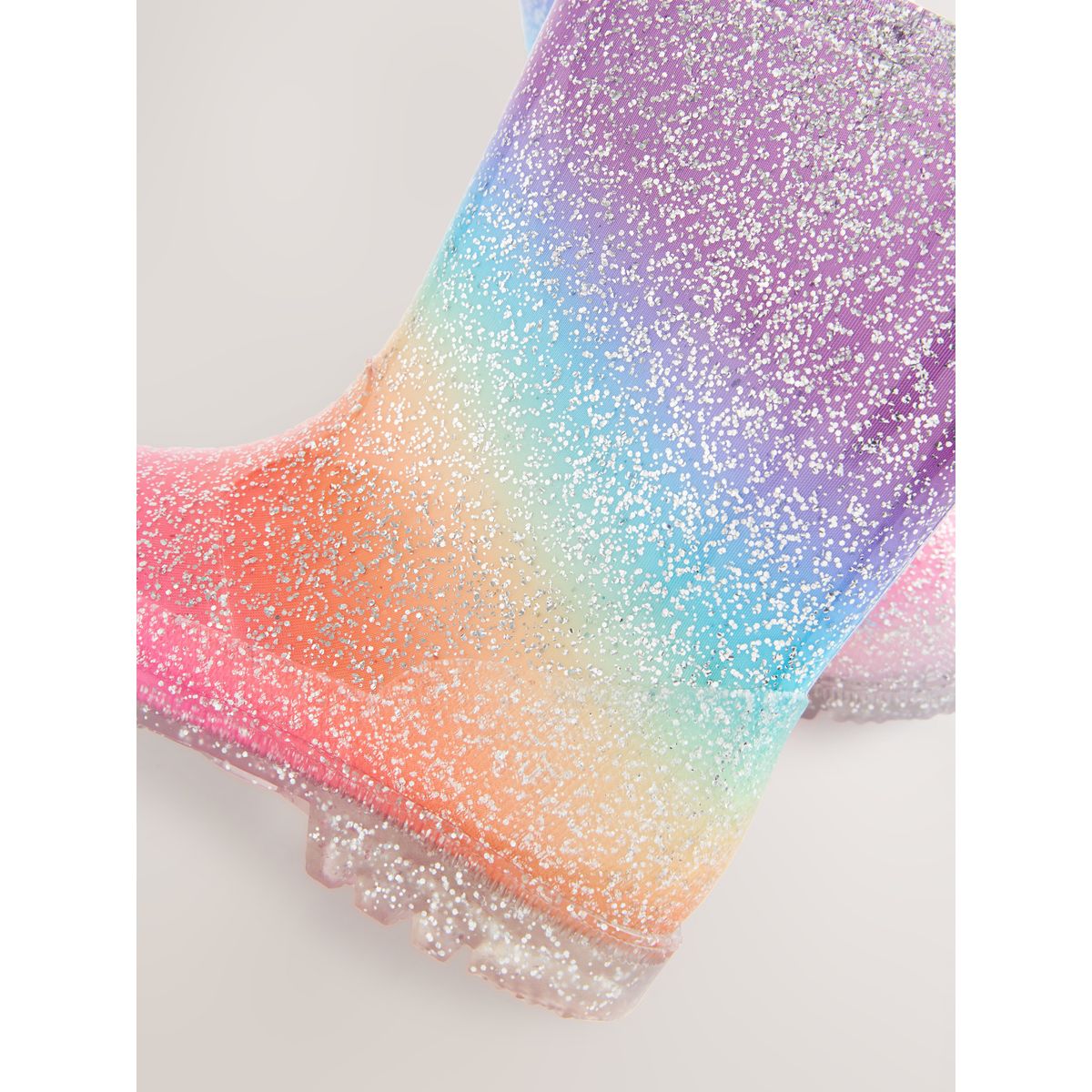 Bottes en caoutchouc paillettes arc-en-ciel, NEXT