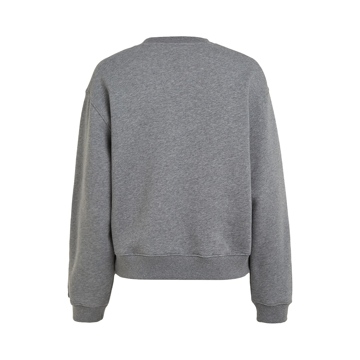 Sweatshirt mit Logo-Schriftzug, Rundhalsausschnitt grau, TOMMY HILFIGER
