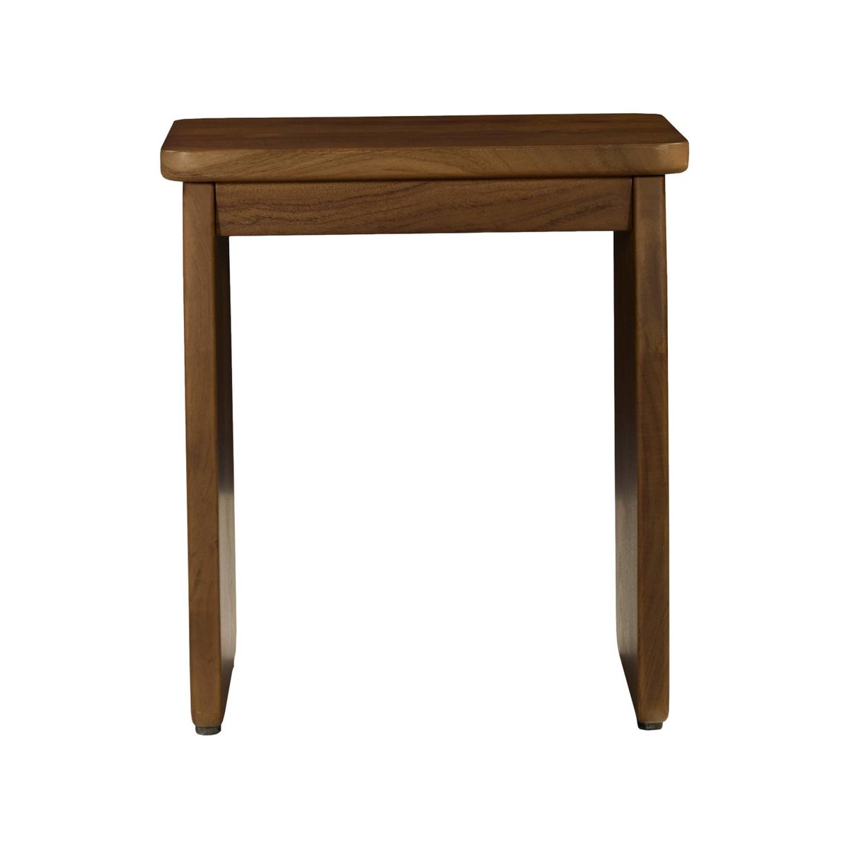 Table de chevet, table d'appoint exotique bois d'acacia (lot de 2) ASHA naturel, SWEEEK