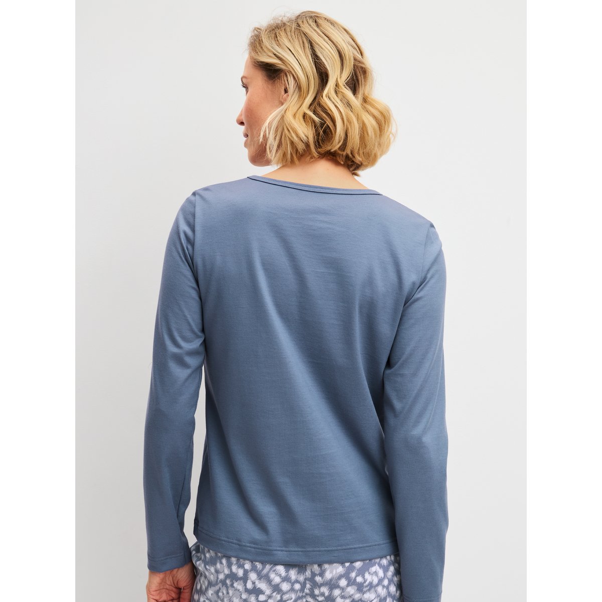 manches longues Coton SLEEP OVER M&M folkstone grey, CALIDA
