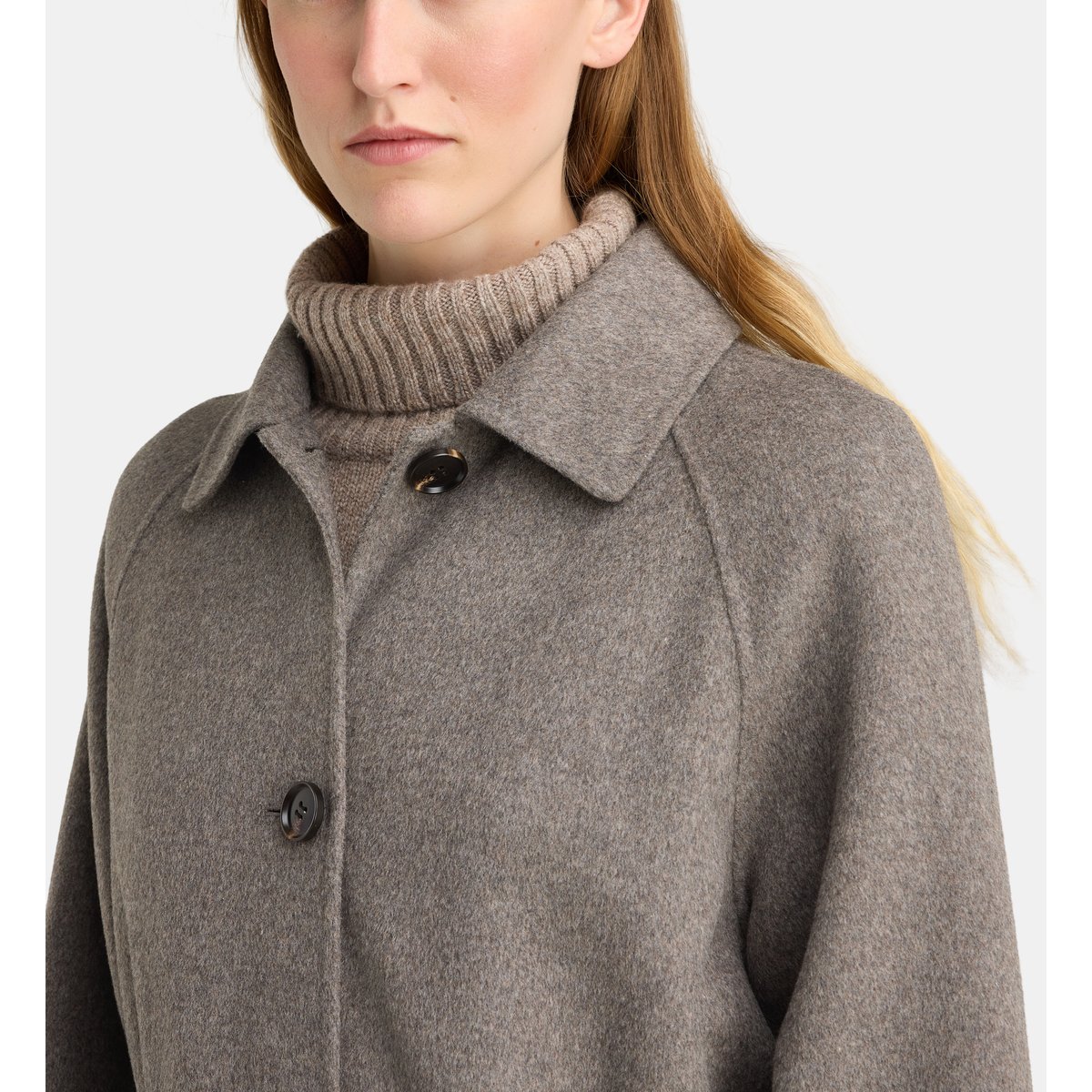 Manteau peignoir long freya ceinture beige, GALERIES LAFAYETTE
