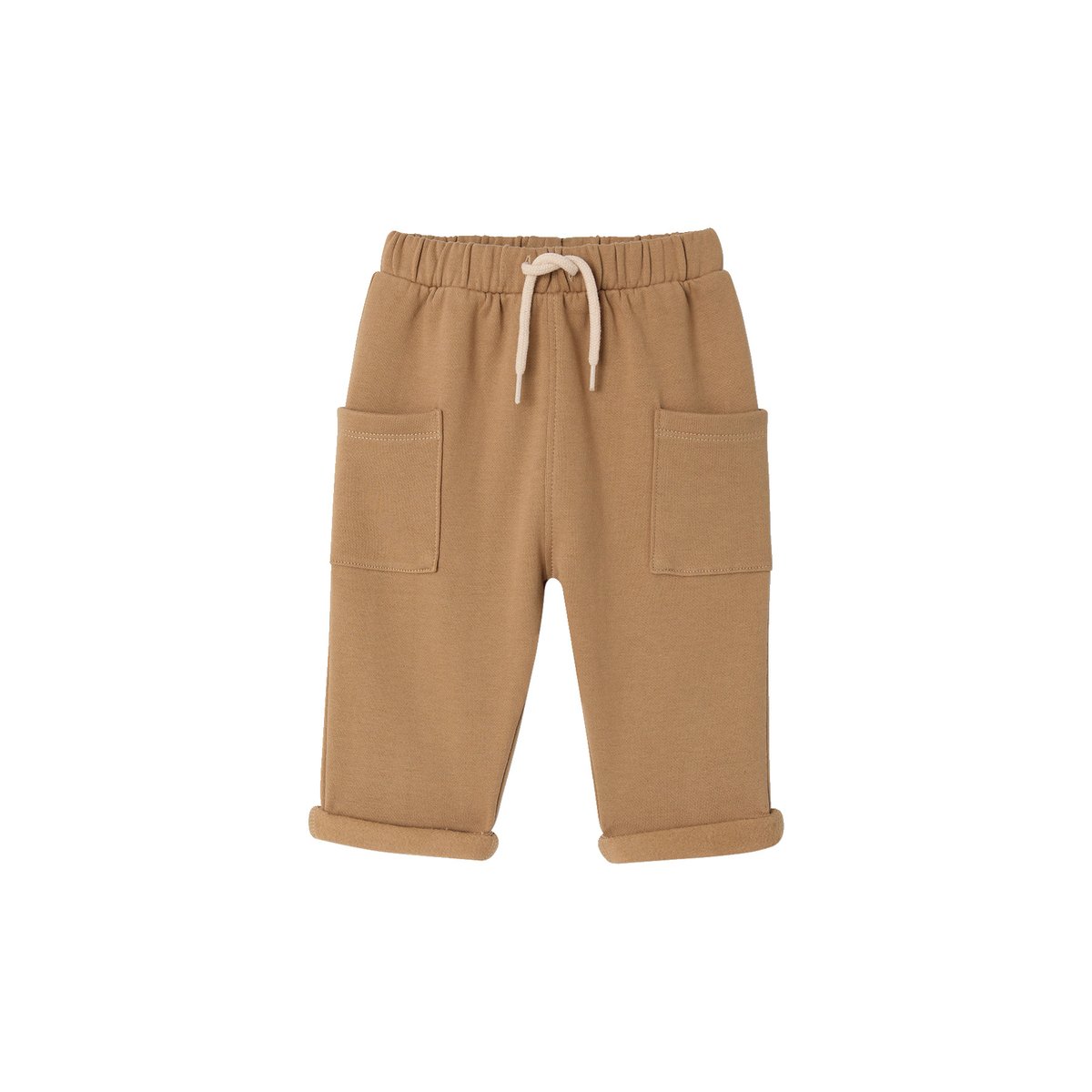Lot de 2 pantalons terracotta, VERTBAUDET