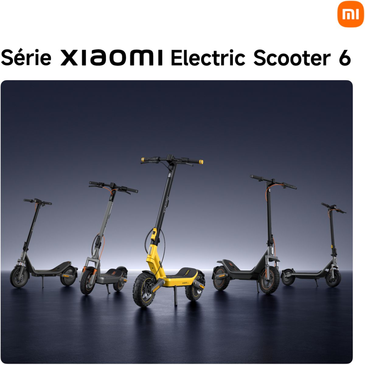 Trottinette électrique Electric Scooter 6 Noir noir, XIAOMI