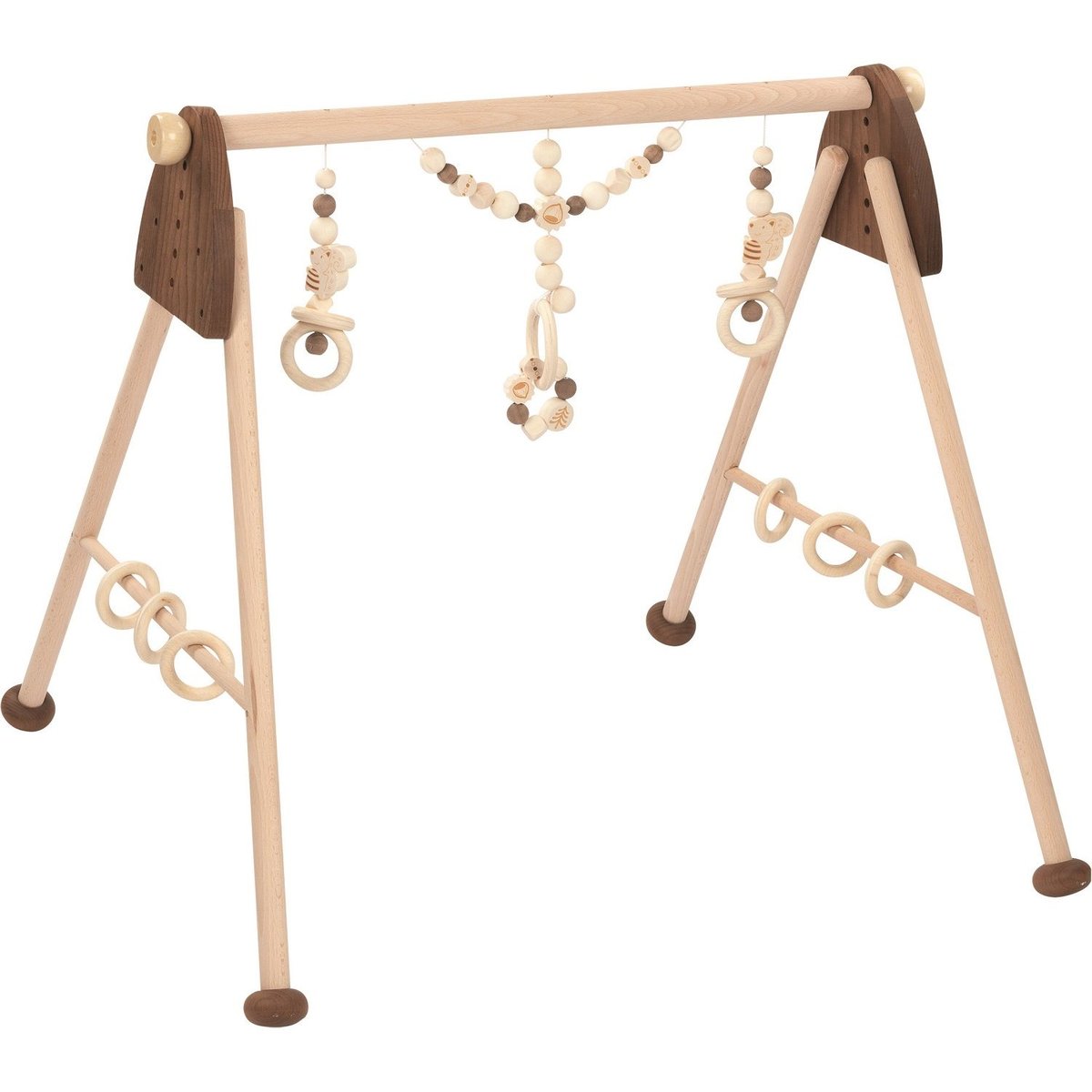 Portique d'activités écureuil beige, GOKI