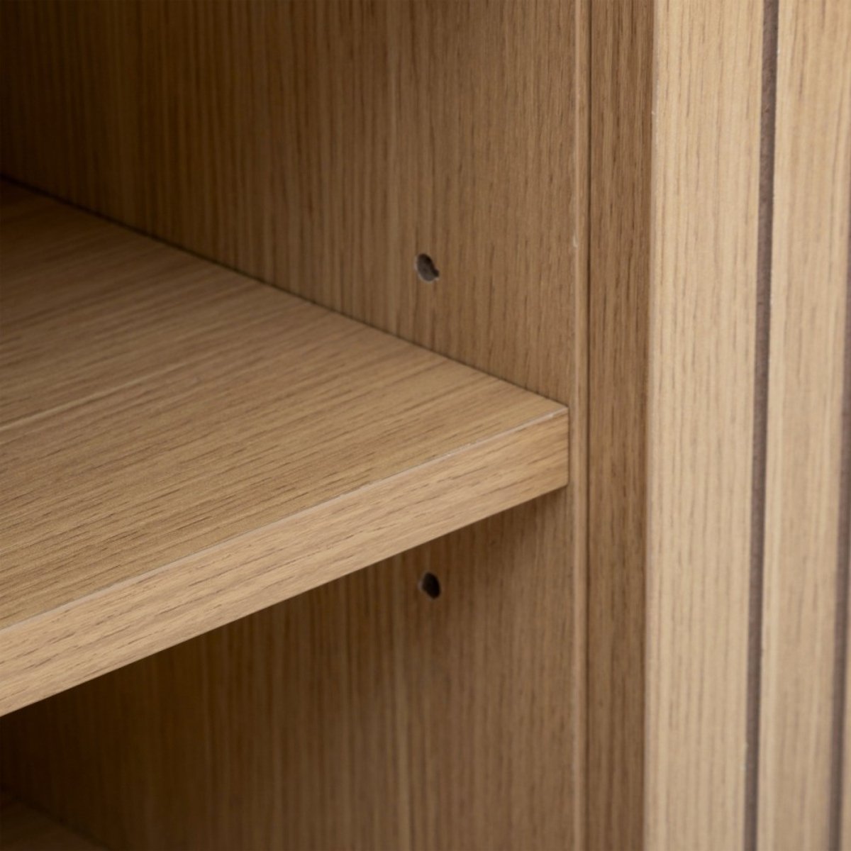 Meuble Tv 2 Portes Tasso beige, ATMOSPHERA