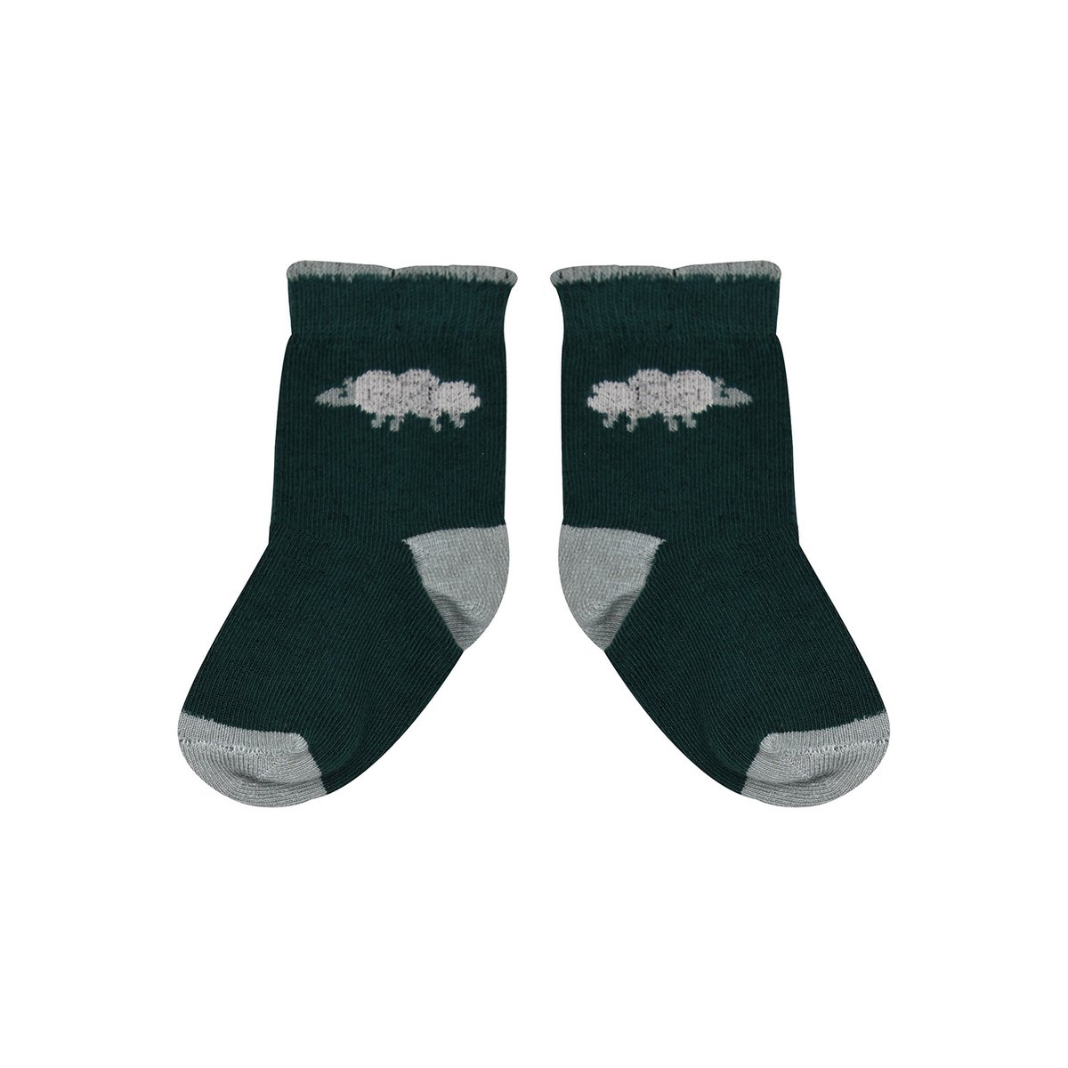 Sweat pantalon chaussettes malone maille vert, SUCRE D'ORGE