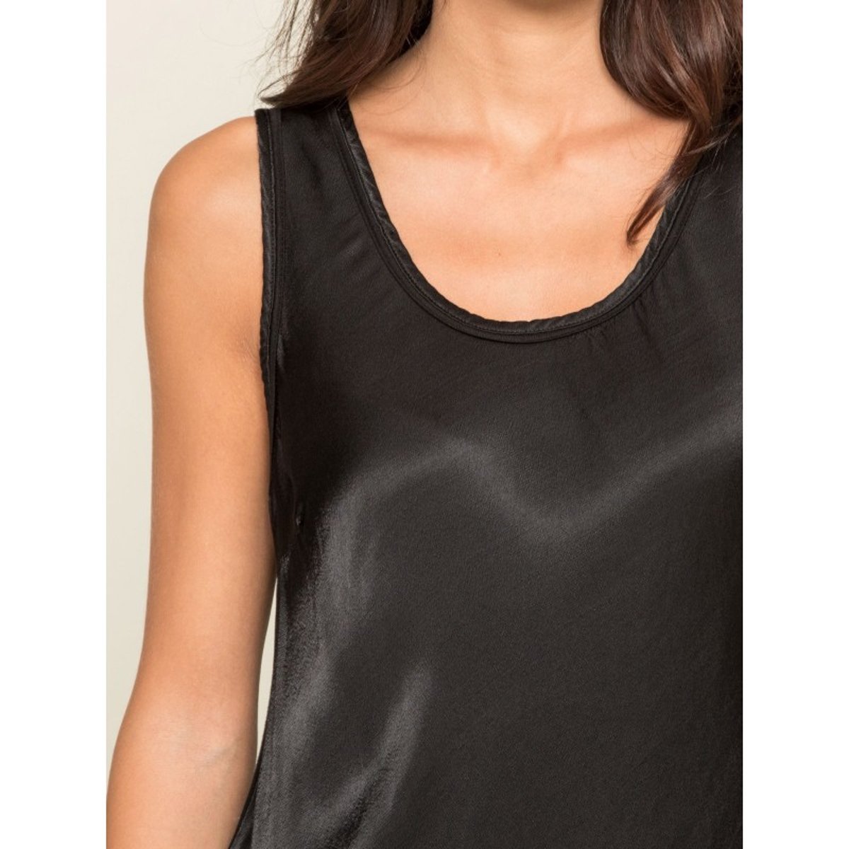 Top Soyeux Firenz noir, DONA LISA