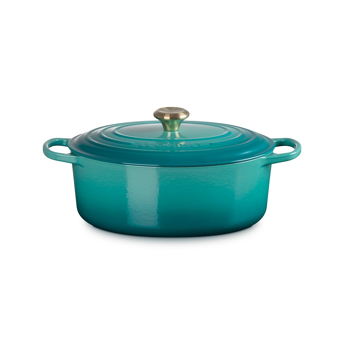 Cocotte ovale Riviera bleu riviera, LE CREUSET