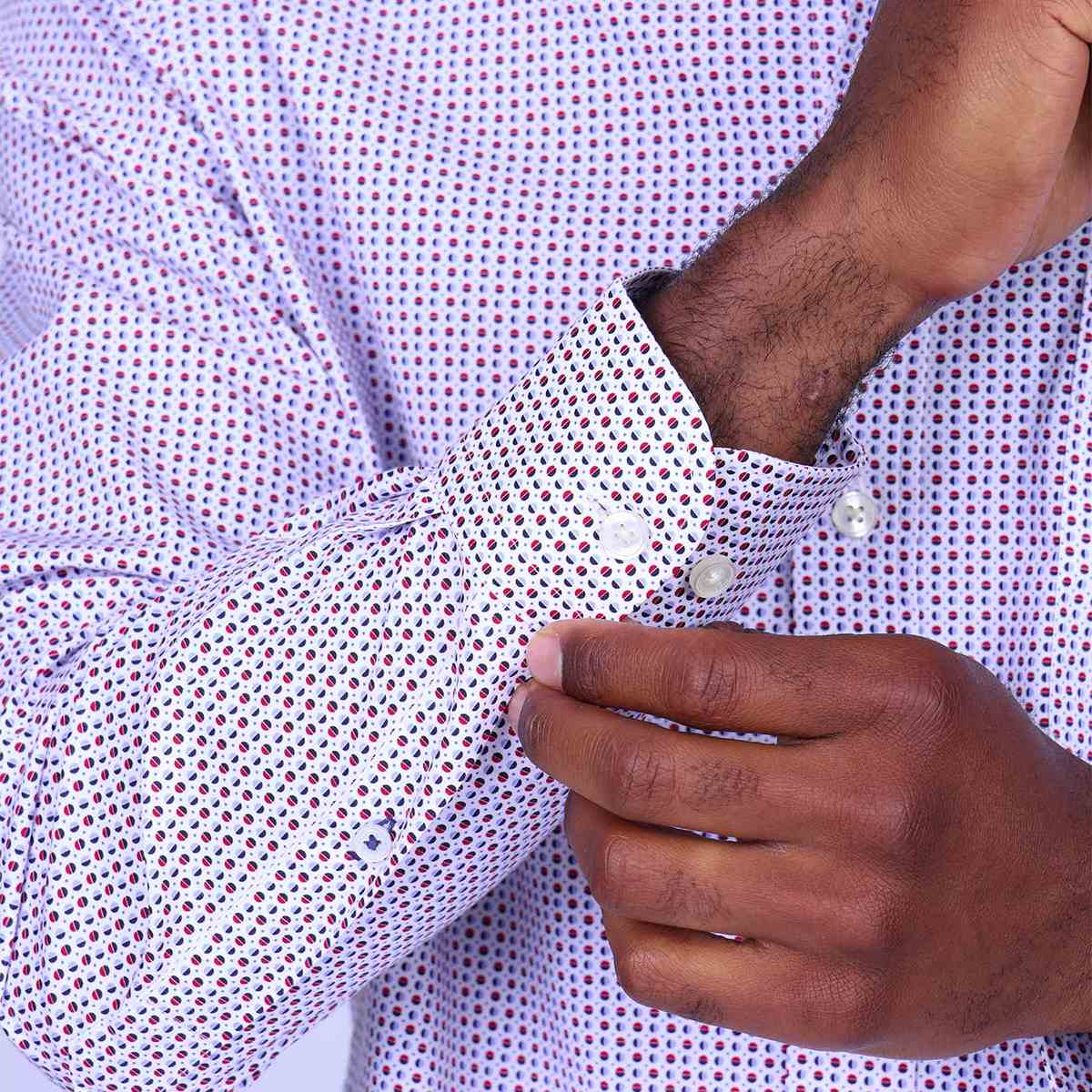 Chemise Hector blanc, MISE AU GREEN