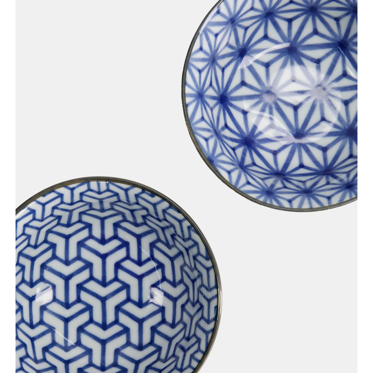 Coffret 2 bols bleu et blanc, TOKYO DESIGN STUDIO