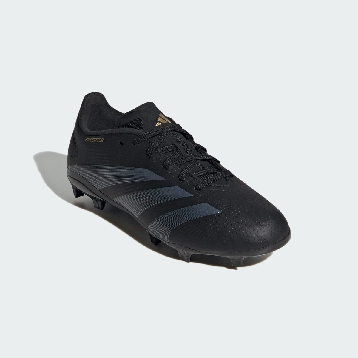 Chaussure Predator League Terrain souple Enfants core black / carbon / gold metallic, adidas Performance