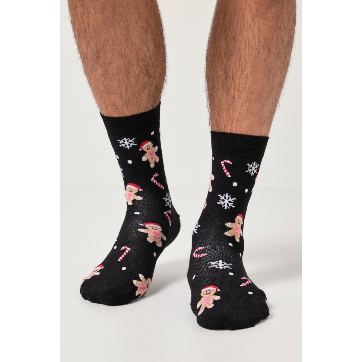 Chaussettes de Noël noir, JP1880