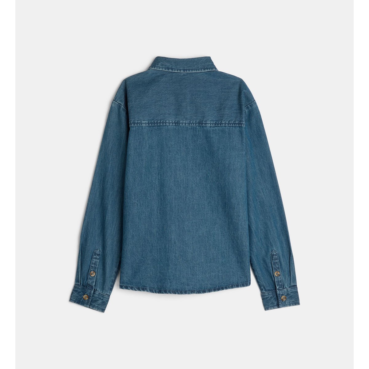 Chemise denim tancouver den coton bleu, CADET ROUSSELLE