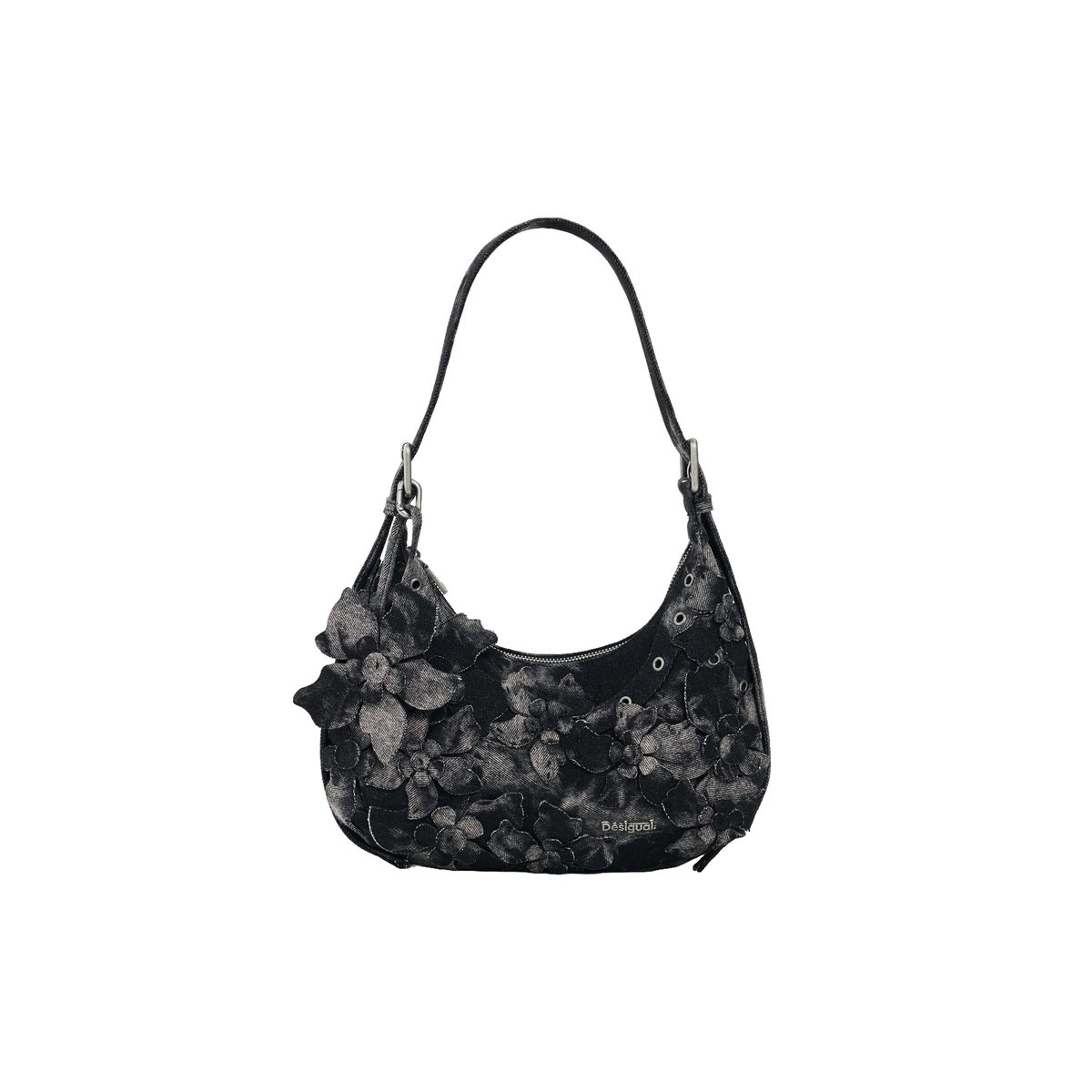 Petit sac imprimé noir, DESIGUAL