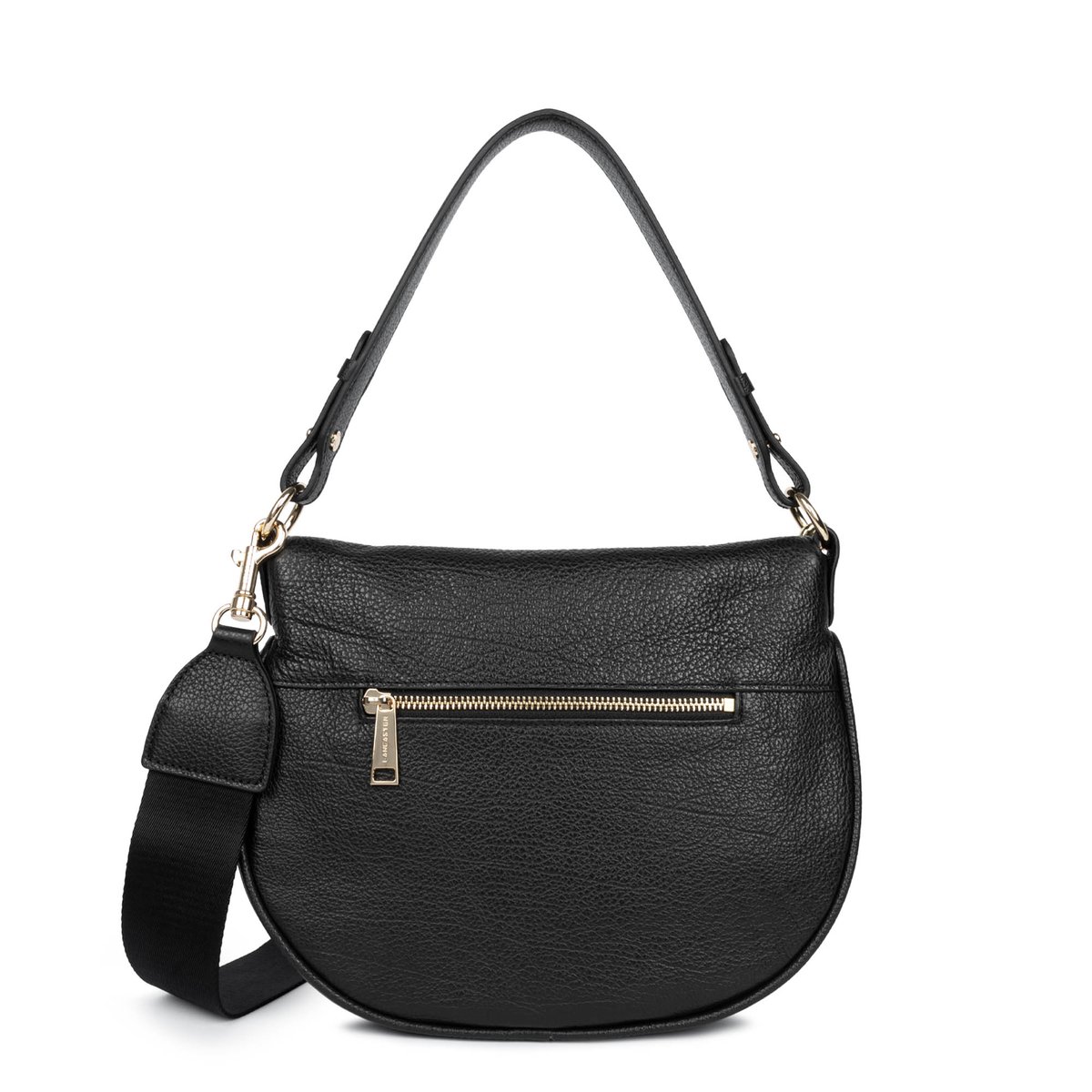 Sac besace DUNE GAIA noir, LANCASTER