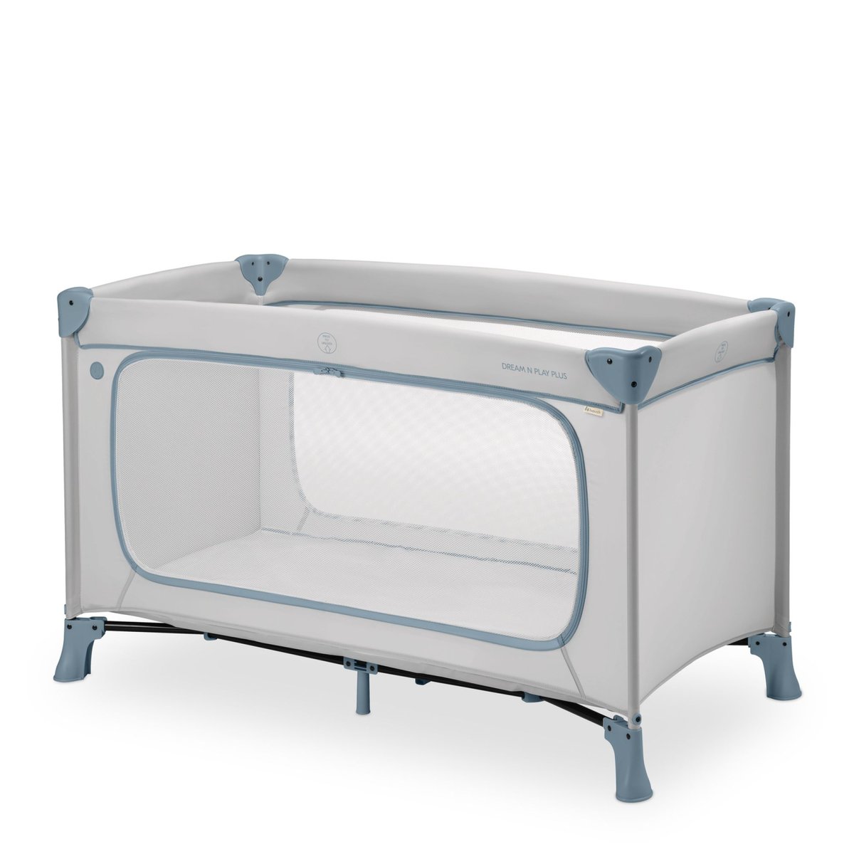 Lit Parapluie Dream And Play Plus gris / bleu, HAUCK