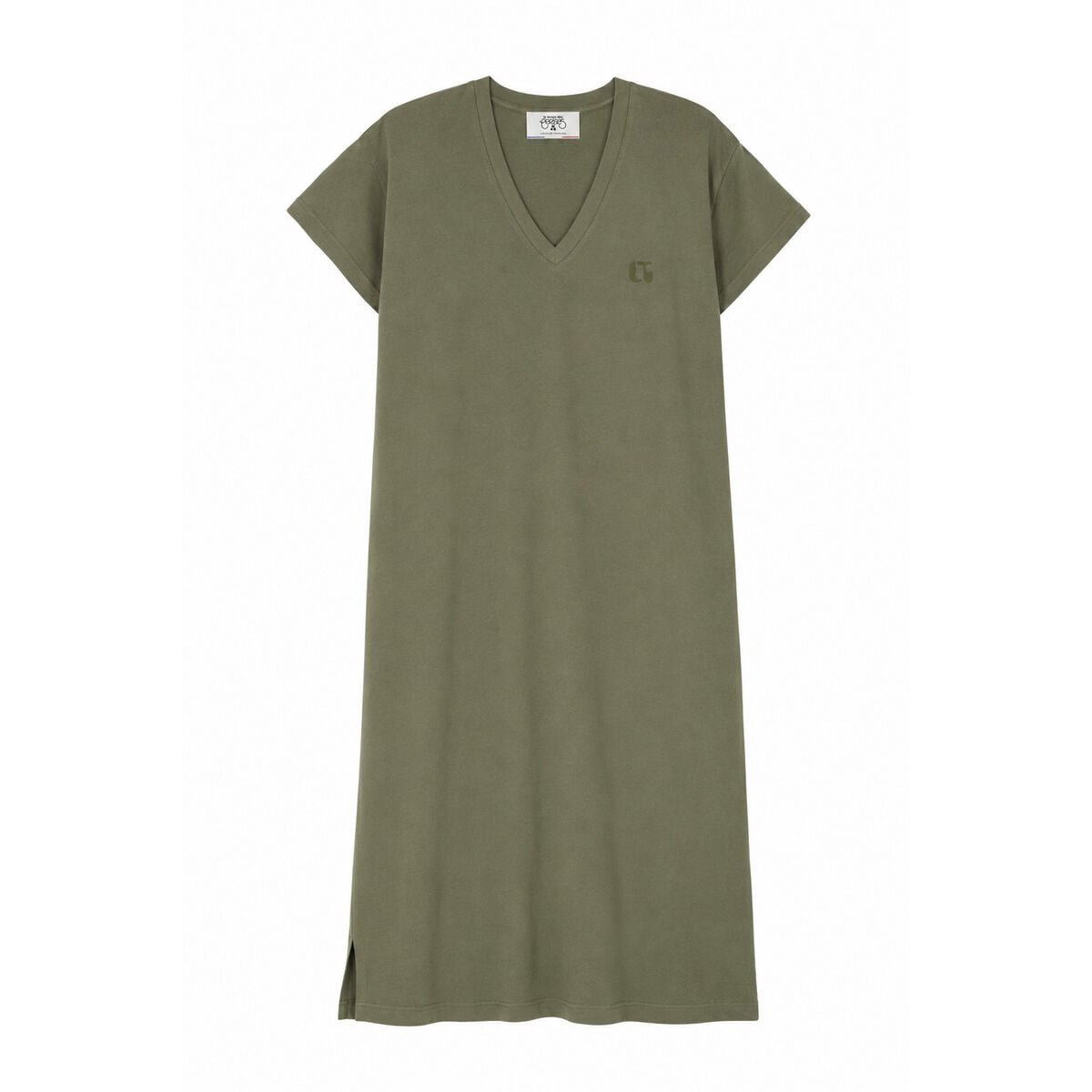 Robe longue droite ROSANNA army, LE TEMPS DES CERISES