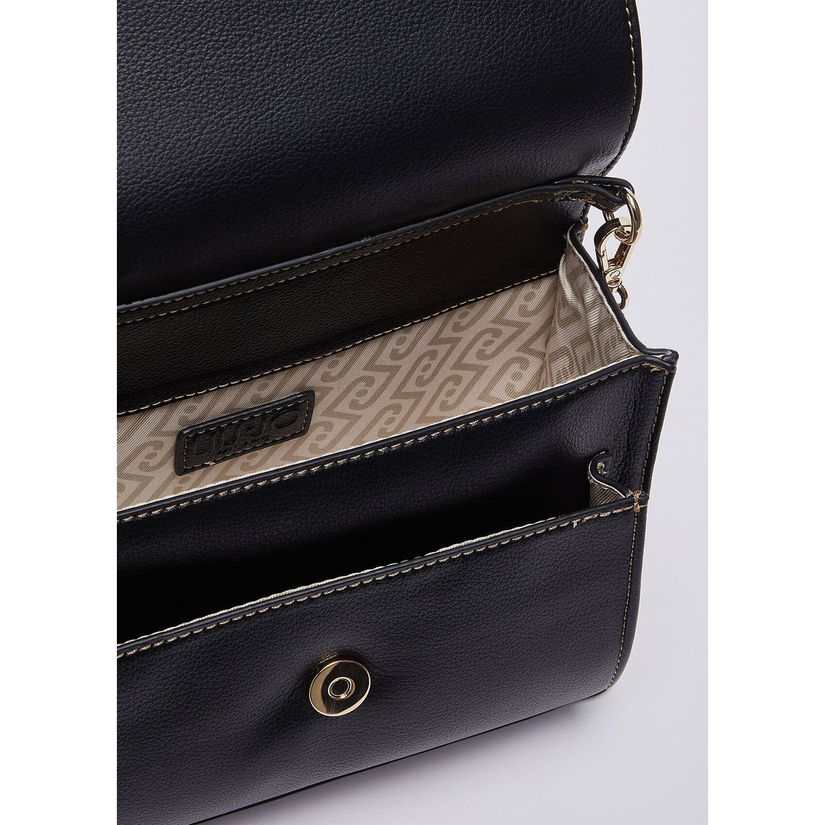 Sac à bandoulière moyen noir, LIU JO