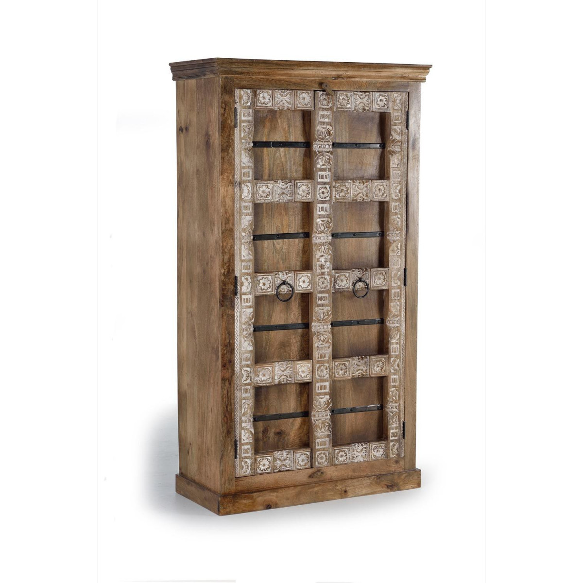 Armoire marron, DECORATION D’AUTREFOIS